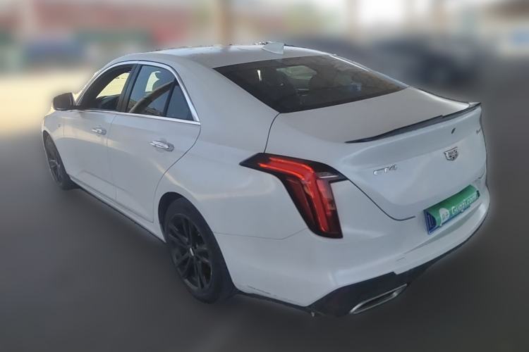 Used Cadillac CT4 2021 28T Luxury Model Rear Left 45 Deg