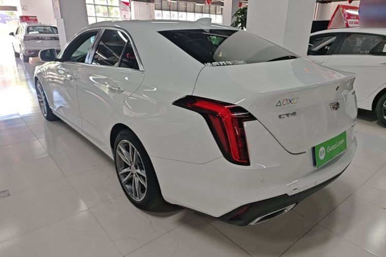 Used Cadillac CT4 2021 28T Luxury Model Rear Left 45 Deg