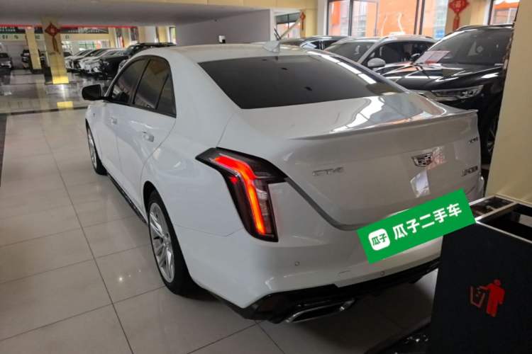 Used Cadillac CT4 2021 28T Fashion Edition Rear Left 45 Deg