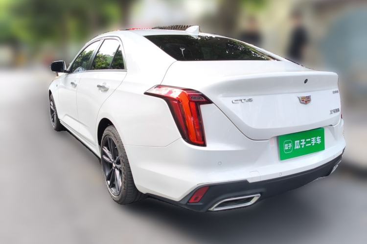 Used Cadillac CT4 2021 28T Luxury Model Rear Left 45 Deg