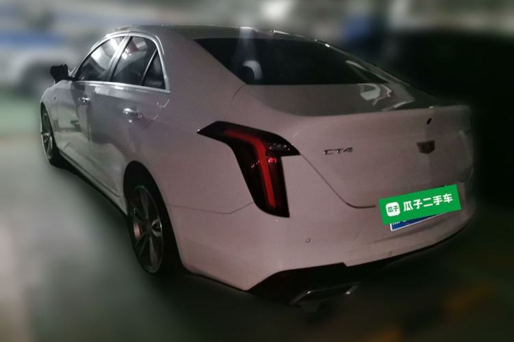 Used Cadillac CT4 2021 28T Luxury Model Rear Left 45 Deg