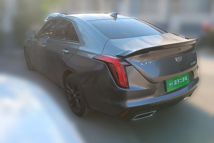 Used Cadillac CT4 2021 28T Luxury Model Rear Left 45 Deg