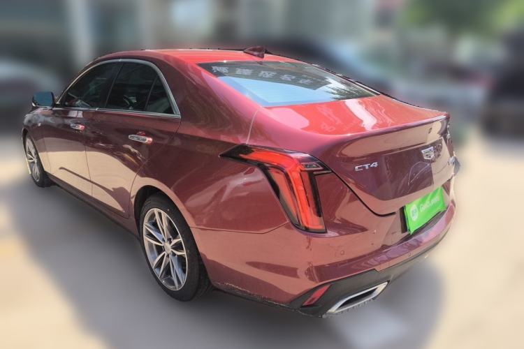 Used Cadillac CT4 2021 28T Luxury Model Rear Left 45 Deg