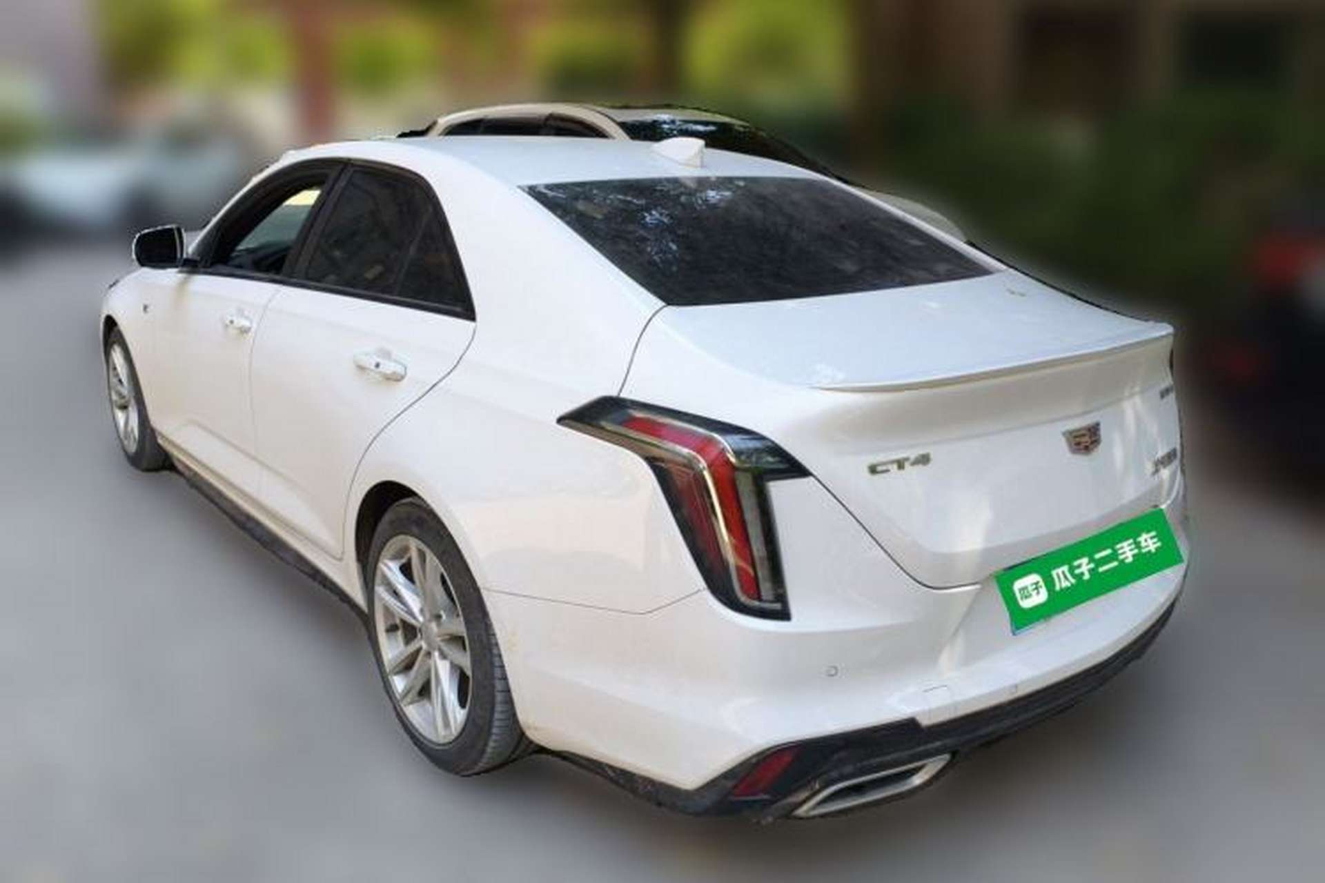 Used Cadillac CT4 2021 28T Fashion Edition Rear Left 45 Deg