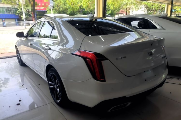 Used Cadillac CT4 2021 28T Luxury Model Rear Left 45 Deg