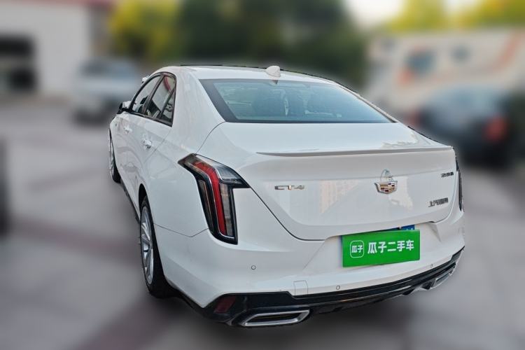 Used Cadillac CT4 2021 28T Fashion Edition Rear Left 45 Deg