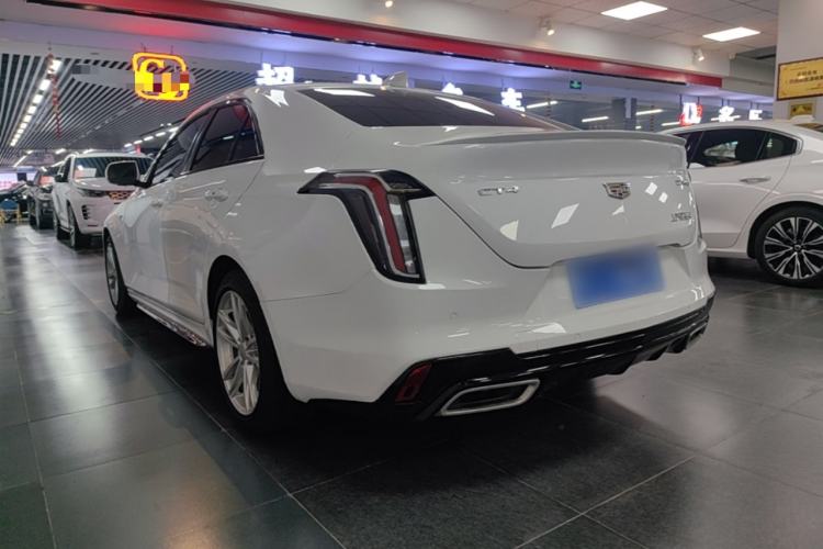 Used Cadillac CT4 2021 28T Fashion Edition Rear Left 45 Deg