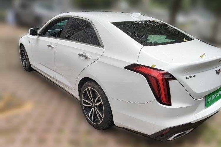 Used Cadillac CT4 2021 28T Luxury Model Rear Left 45 Deg