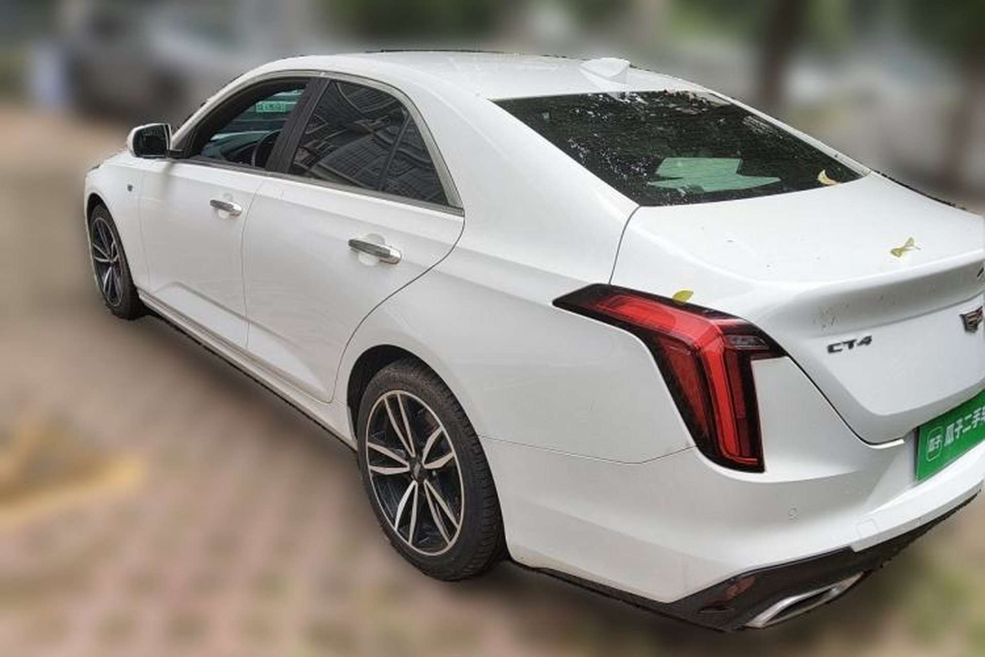 Used Cadillac CT4 2021 28T Luxury Model Rear Left 45 Deg
