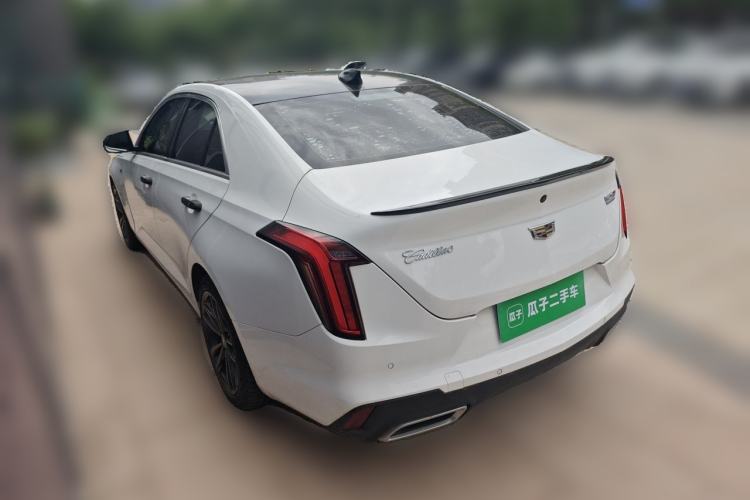 Used Cadillac CT4 2021 28T Luxury Model Rear Left 45 Deg