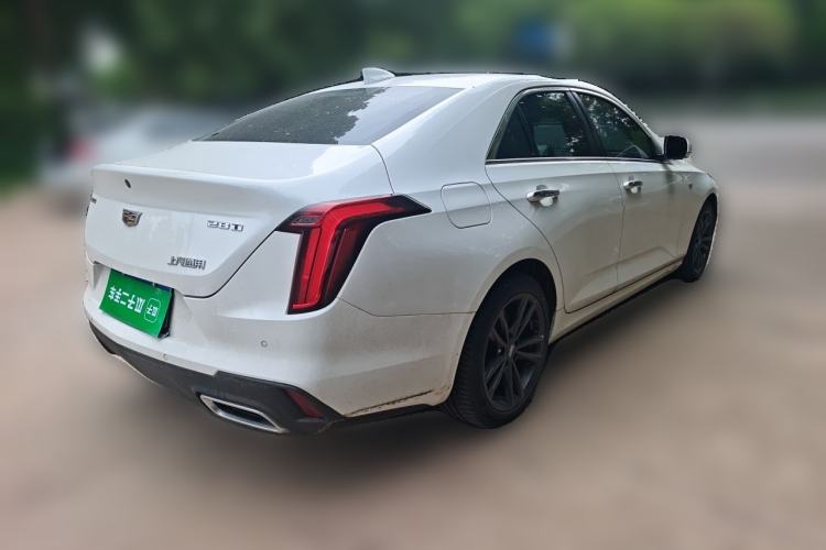 Used Cadillac CT4 2021 28T Luxury Model Rear Right 45 Deg
