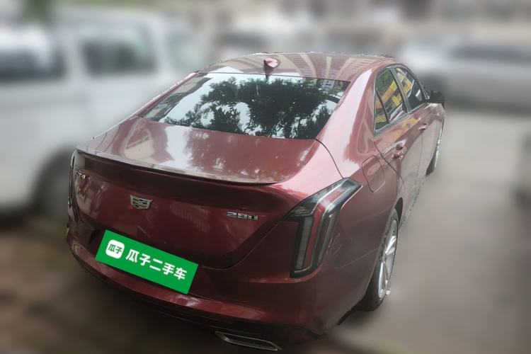 Used Cadillac CT4 2021 28T Fashion Edition Rear Right 45 Deg