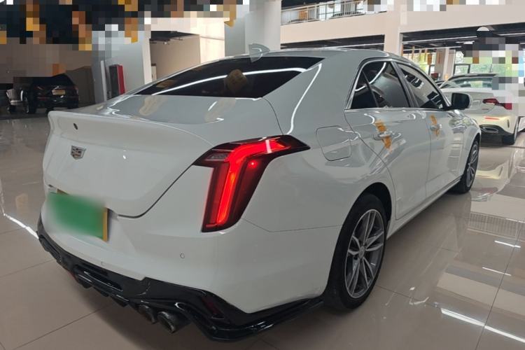 Used Cadillac CT4 2021 28T Luxury Model Rear Right 45 Deg