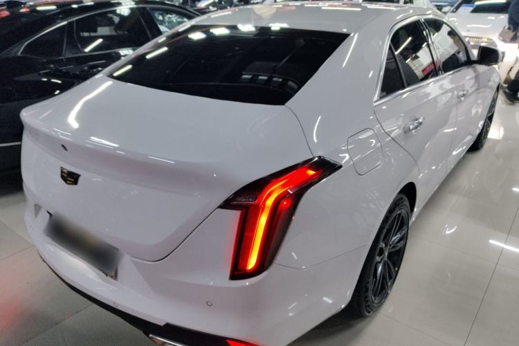 Used Cadillac CT4 2021 28T Luxury Model Rear Right 45 Deg