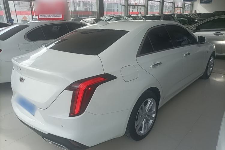 Used Cadillac CT4 2021 28T Luxury Model Rear Right 45 Deg