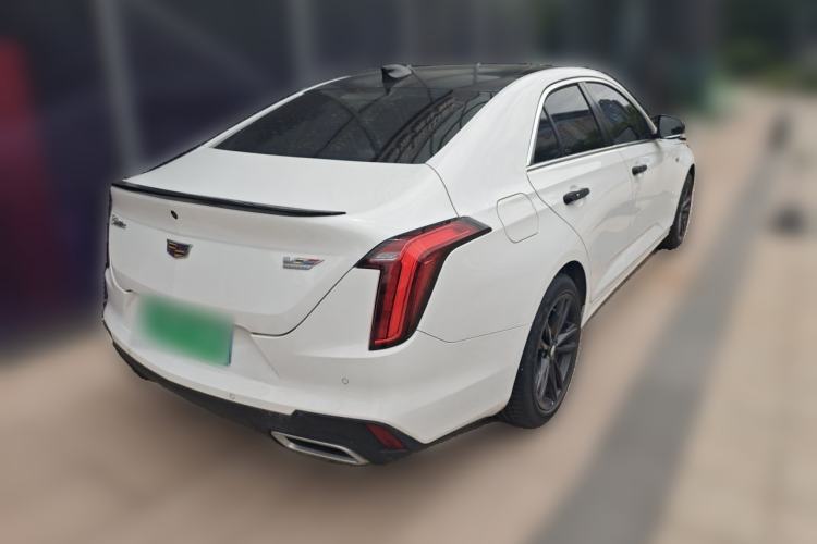 Used Cadillac CT4 2021 28T Luxury Model Rear Right 45 Deg