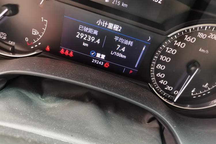 Used Cadillac CT4 2022 28T Fashion Edition Odometer Close Up