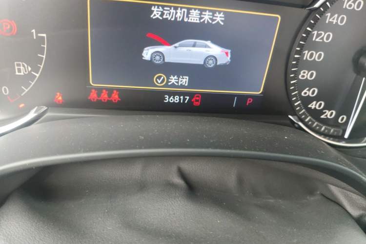 Used Cadillac CT4 2022 28T Fashion Edition Odometer Close Up
