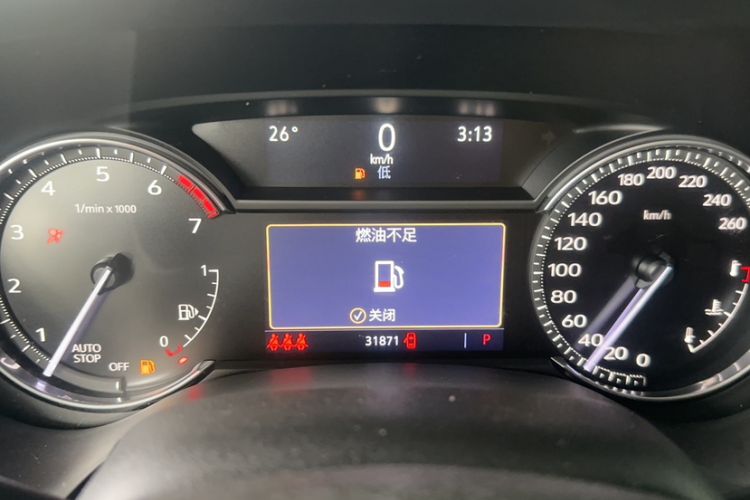 Used Cadillac CT4 2022 28T Luxury Edition Odometer Close Up