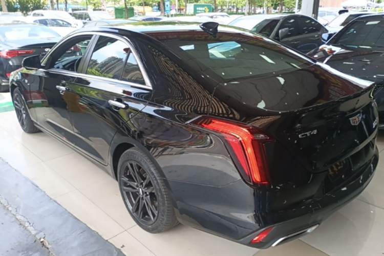 Used Cadillac CT4 2022 28T Luxury Edition Rear Left 45 Deg
