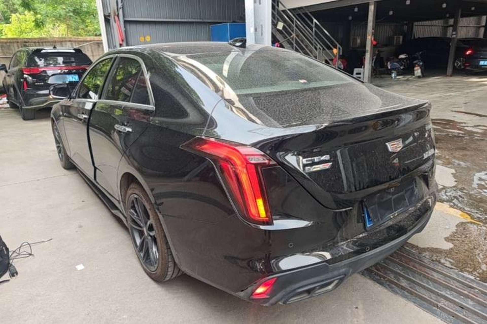 Used Cadillac CT4 2022 28T Luxury Edition Rear Left 45 Deg