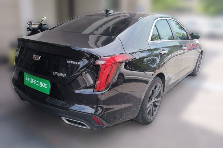Used Cadillac CT4 2022 28T Luxury Edition Rear Right 45 Deg