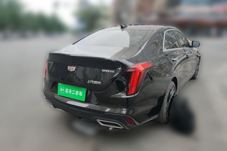 Used Cadillac CT4 2022 28T Luxury Edition Rear Right 45 Deg