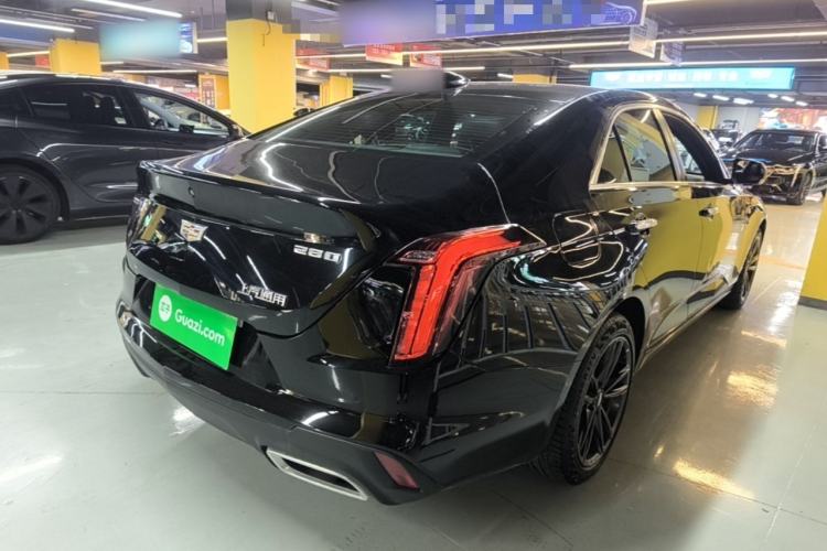 Used Cadillac CT4 2022 28T Luxury Edition Rear Right 45 Deg