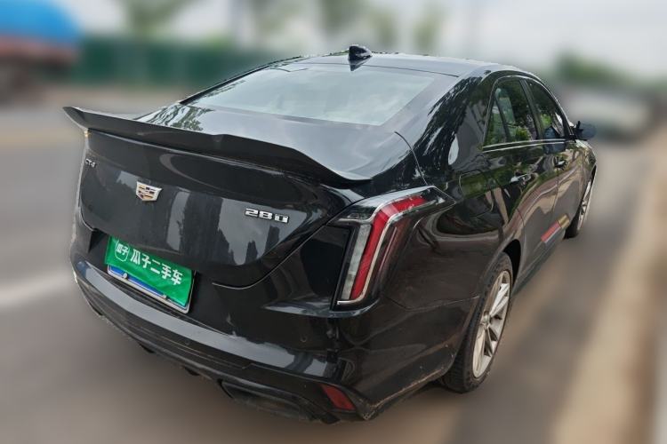 Used Cadillac CT4 2022 28T Fashion Edition Rear Right 45 Deg