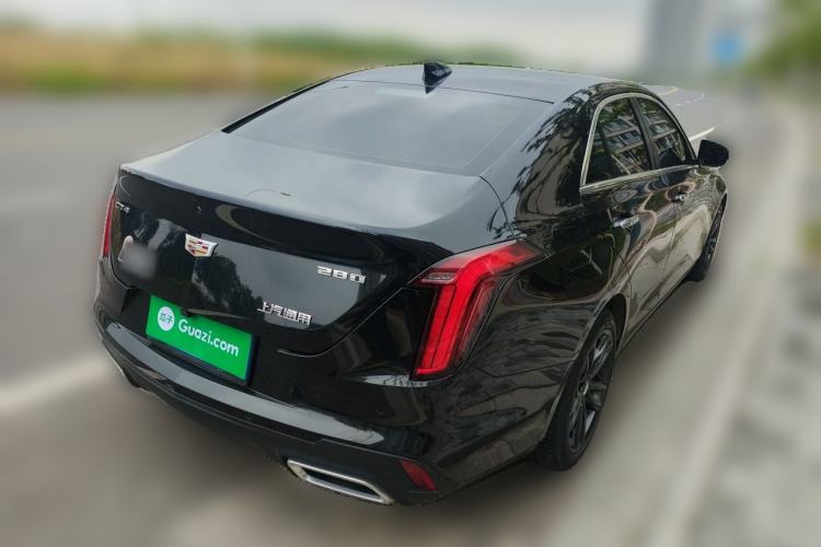 Used Cadillac CT4 2022 28T Luxury Edition Rear Right 45 Deg