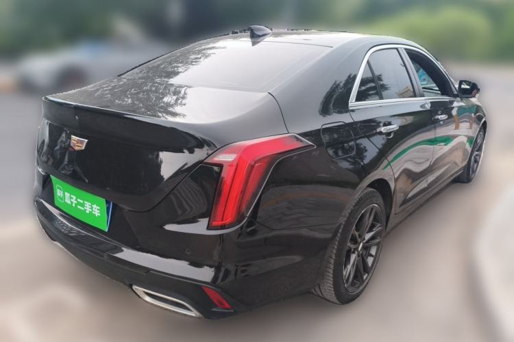 Used Cadillac CT4 2022 28T Luxury Edition Rear Right 45 Deg