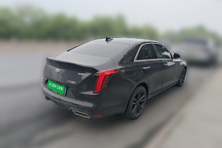 Used Cadillac CT4 2022 28T Luxury Edition Rear Right 45 Deg