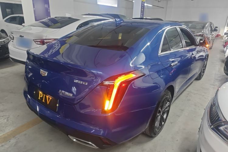Used Cadillac CT4 2022 28T Luxury Edition Rear Right 45 Deg