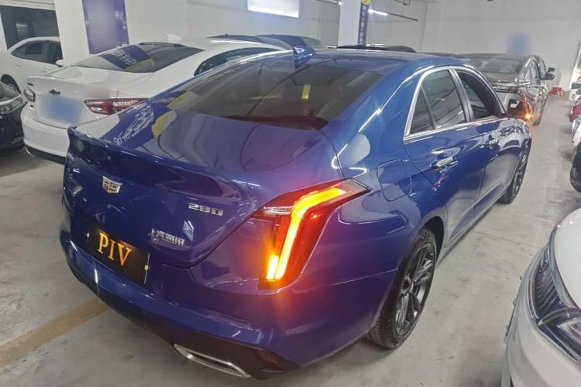 Used Cadillac CT4 2022 28T Luxury Edition Rear Right 45 Deg