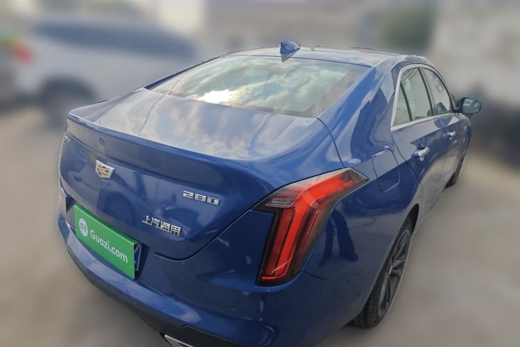 Used Cadillac CT4 2022 28T Luxury Edition Rear Right 45 Deg