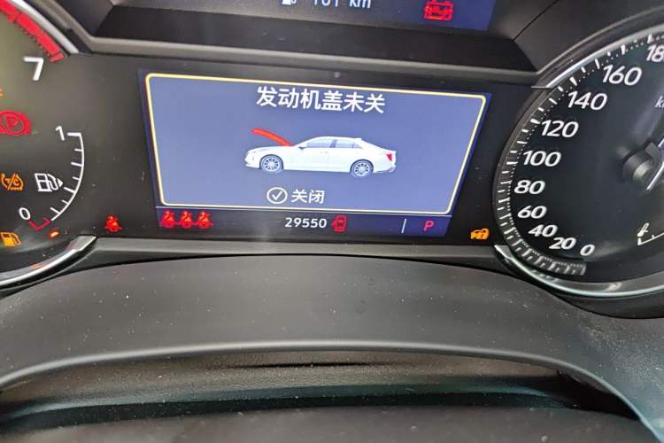 Used Cadillac CT4 2022 28T Fashion Edition Odometer Close Up