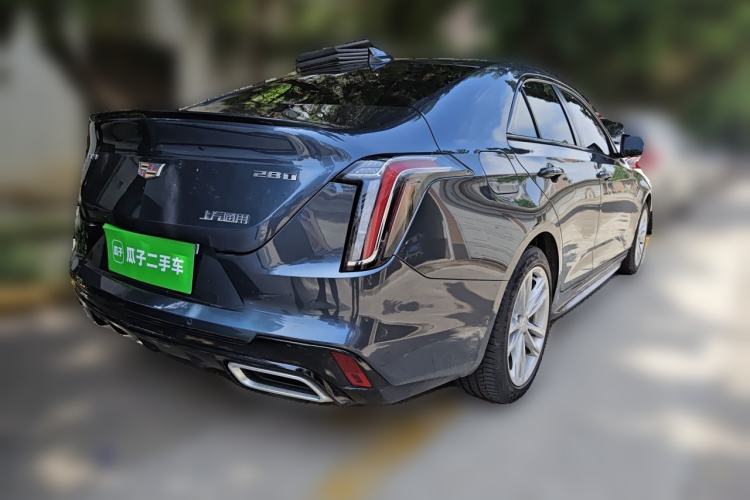 Used Cadillac CT4 2022 28T Fashion Edition Rear Right 45 Deg