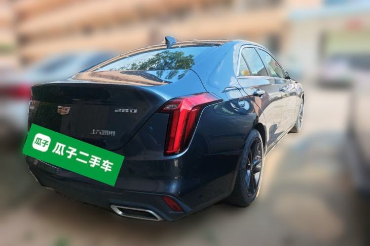 Used Cadillac CT4 2022 28T Luxury Edition Rear Right 45 Deg