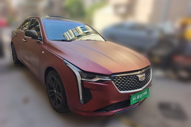 Used Cadillac CT4 2022 28T Luxury Edition Front Right 45 Deg