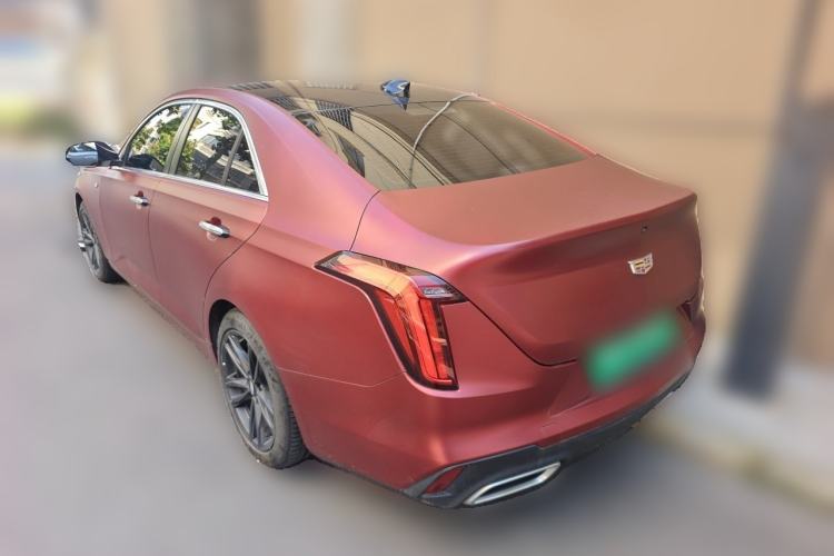 Used Cadillac CT4 2022 28T Luxury Edition Rear Left 45 Deg
