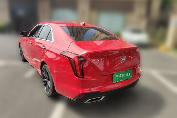 Used Cadillac CT4 2022 28T Luxury Edition Rear Left 45 Deg