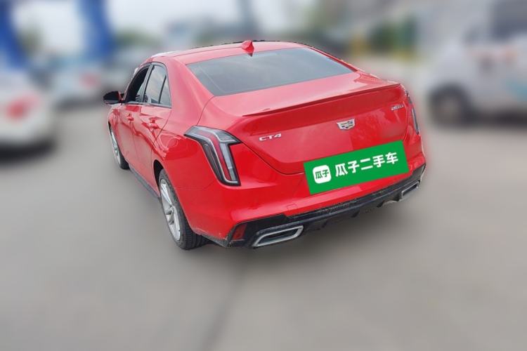Used Cadillac CT4 2022 28T Fashion Edition Rear Left 45 Deg