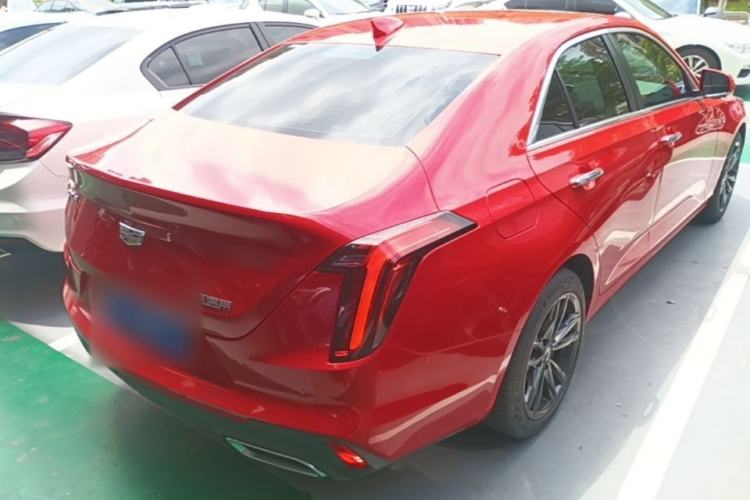 Used Cadillac CT4 2022 28T Luxury Edition Rear Right 45 Deg