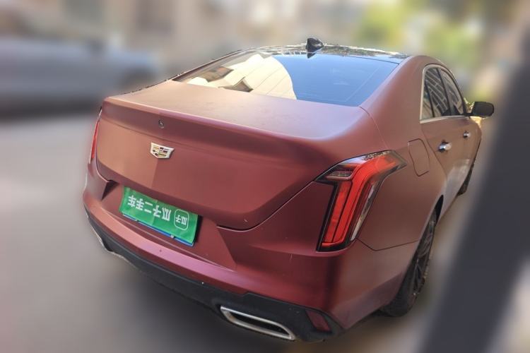 Used Cadillac CT4 2022 28T Luxury Edition Rear Right 45 Deg
