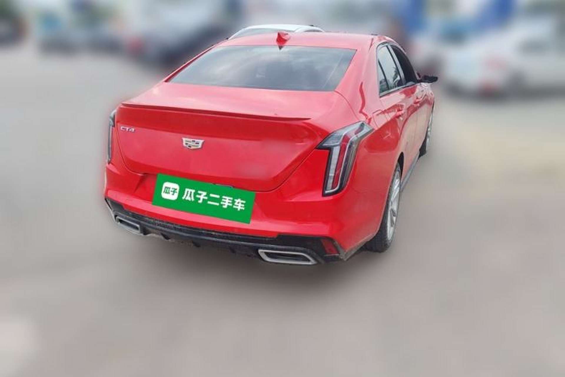 Used Cadillac CT4 2022 28T Fashion Edition Rear Right 45 Deg