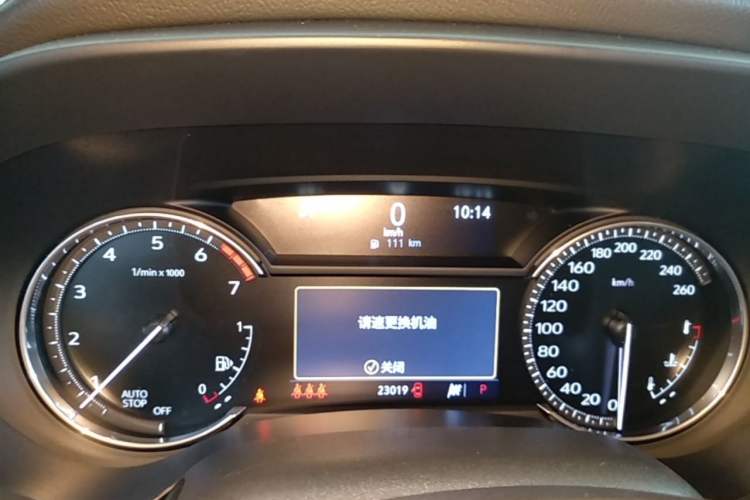 Used Cadillac CT4 2022 28T Fashion Edition Instrument Cluster