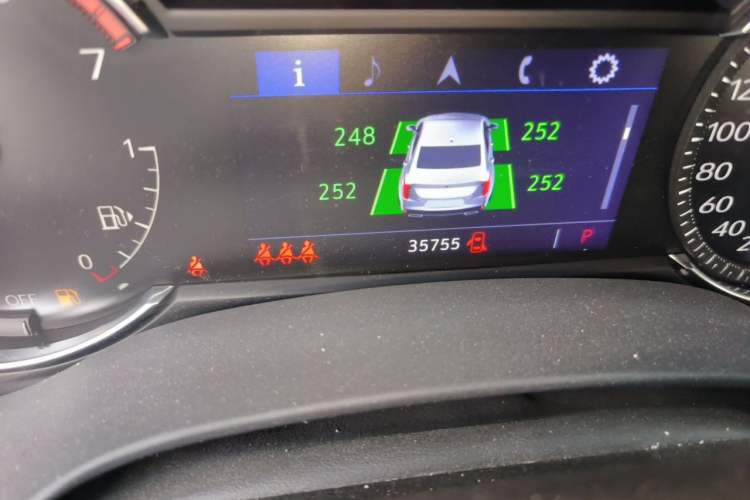 Used Cadillac CT4 2022 28T Luxury Edition Odometer Close Up