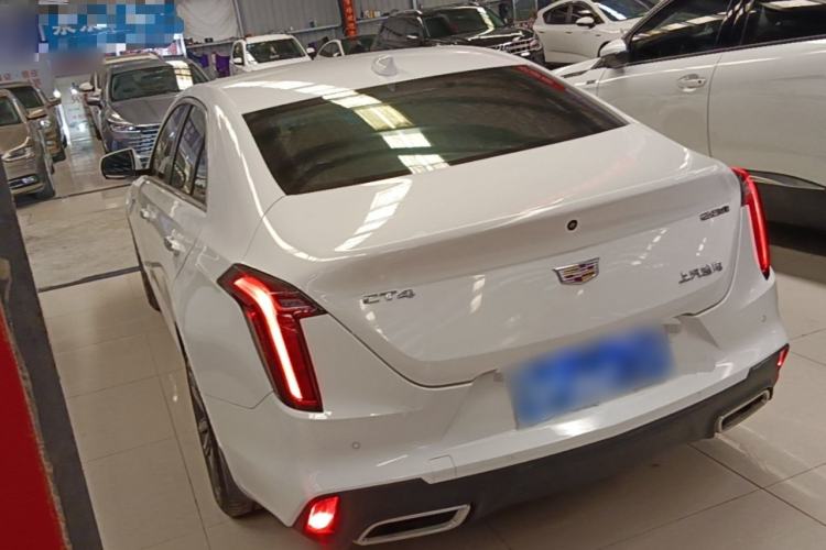 Used Cadillac CT4 2022 28T Luxury Edition Rear Left 45 Deg