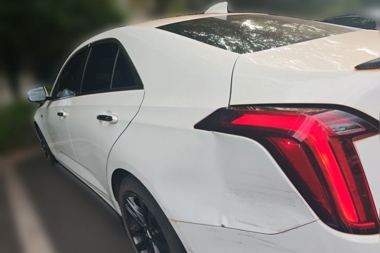 Used Cadillac CT4 2022 28T Luxury Edition Rear Left 45 Deg