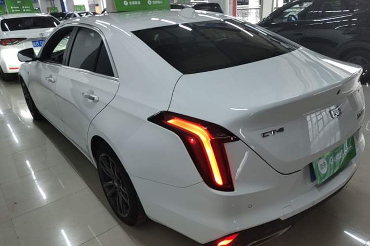 Used Cadillac CT4 2022 28T Luxury Edition Rear Left 45 Deg